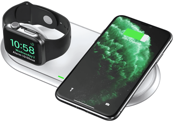 Choetech 2-in-1 15W Dual Wireless Mobile Charger