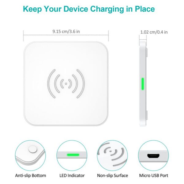 Choetech 10W Fast Wireless Mobile Charger